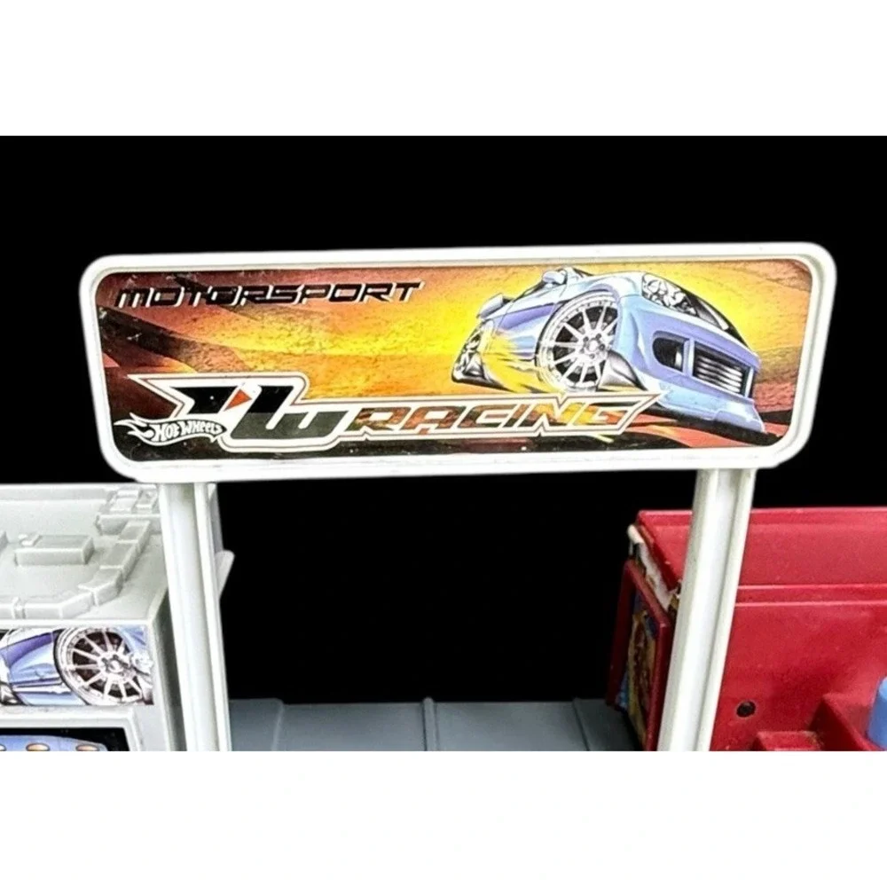 Hot Wheels‎ Mega City Pack 2007 Playset Town Buildings Garage